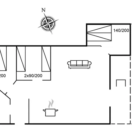 בית נופש Sighfrith - 150m From The Sea By Interhome Broager